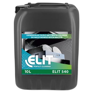 ELIT 540 10L maszynowe mycie, chlor
